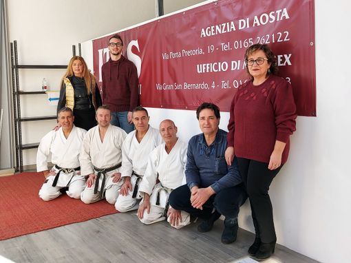 L’Agenzia ITAS di Aosta e di Morgex donano un defibrillatore all’ASD SEISHINKAI KARATE COURMAOSTA