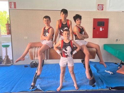 Mattia Coutandin, Riccardo Durello, Gabriel Fuccio e Gabriele Mordenti