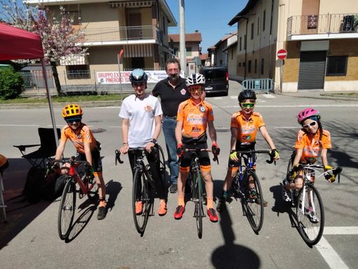 Ciclismo: Buoni risultati dell'Orange Bike nel &quot;Trofeo Comune di Airasca&quot;