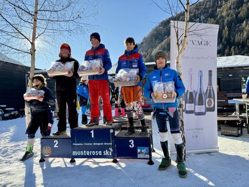 Sci alpino: il Club de Ski vince il Trofeo Cuvage a Champoluc Sci alpino: il Club de Ski vince il Trofeo Cuvage a Champoluc