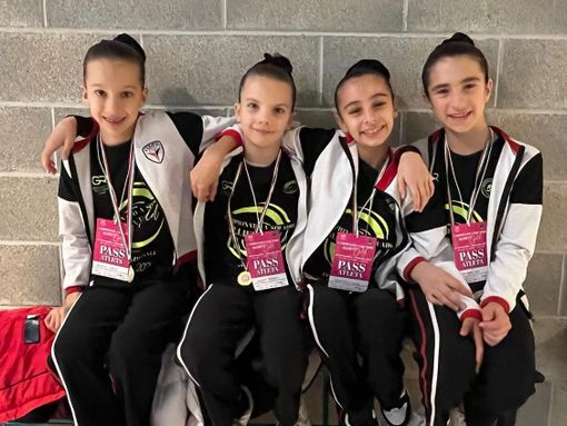 Noelie Benato, Margot Vallet, Luna Donatelli Marquet e Gaia Petrera Noelie Benato, Margot Vallet, Luna Donatelli Marquet e Gaia Petrera