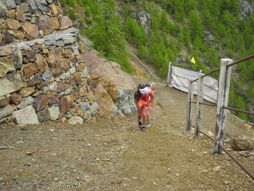 Nella foto di repertorio Federica Barailler in lotta con Chantal Vallet