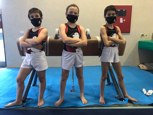 Gabriele Mordenti, Devis Massari e Eric Mombelli