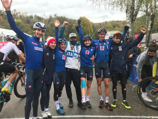 Ciclismo: Pesse e Agostinacchio campioni Europei con la Team relay a Monte Tamaro