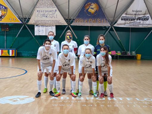 La formazione dell'Aosta 511 fustal femminile di serie C
