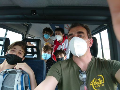 Da s: Tommaso Coletta, Andrea Macrì, Pietro Cerrato, Alessio Calò, Mattia Savoia, e Coach Giovannetti Da s: Tommaso Coletta, Andrea Macrì, Pietro Cerrato, Alessio Calò, Mattia Savoia, e Coach Giovannetti