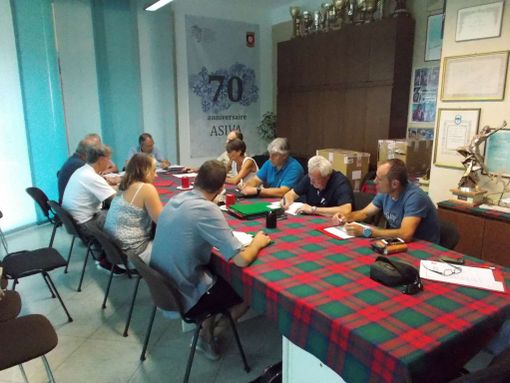 Il direttivo Asiva in riunione a fine 2018 (immagine d'archivio) Il direttivo Asiva in riunione a fine 2018 (immagine d'archivio)