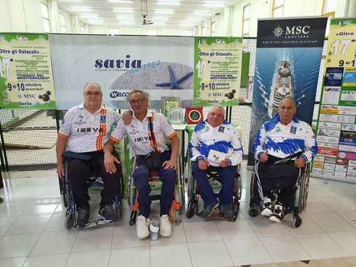 Bocce: A Benevento si impongono Gaudenti (Sitting) e Parrella (Standing)