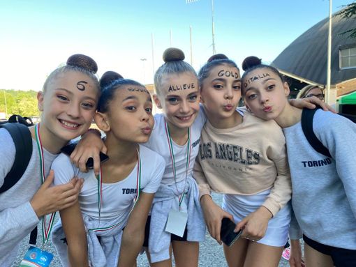 Ginnastica: Grande gara delle Allieve Gold1 della Ritmica Piemonte