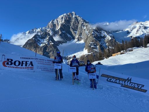 Sci alpino: a Ostini e Meggiolaro il Gigante Fis Junior di Courmayeur Sci alpino: a Ostini e Meggiolaro il Gigante Fis Junior di Courmayeur