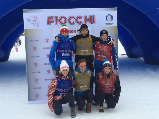 dal basso a sx, in senso antiorario Martina Zappa ,