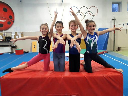 Annie Desandré, Marta Nieroz, Abigail Martinet e Ginevra Grosso