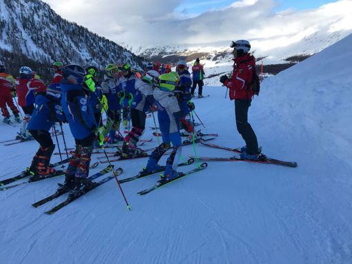 Sci nordico: Allenamento atletico degli atleti del Progetto Children a Gressan