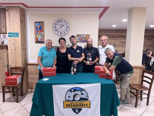 Al Circolo Golf Aosta Arsanières! Sfida a 9 buche per la gara individuale stableford