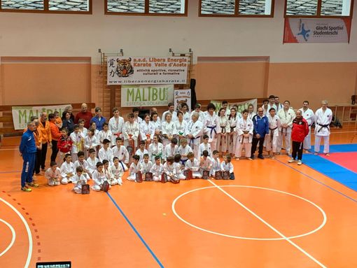 Arti Marziali: Grande festa per la &quot;Babbo Natale Cup&quot; organizzata dalla a.s.d. Libera Energia Karate
