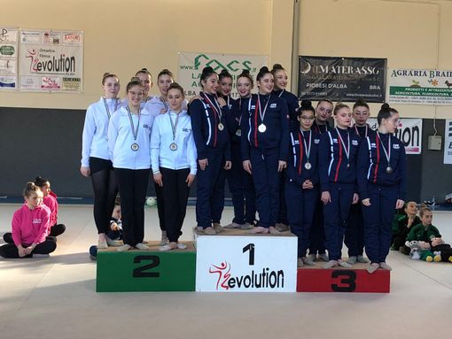 Ginnastica: 'Ritmo Day, la Gym Aosta due volte sul podio a Vezza d'Alba