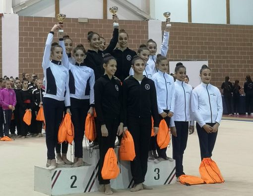 Ginnastica: Gold serie C; Straordinarie a Torino Sofia Righi e Alessia Toscano della Gym Ginnastica: Gold serie C; Straordinarie a Torino Sofia Righi e Alessia Toscano della Gym