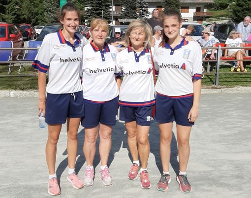 Bocce femminile: Serie A, BV Helvetia e Forti Sani avanzano inarrestabili