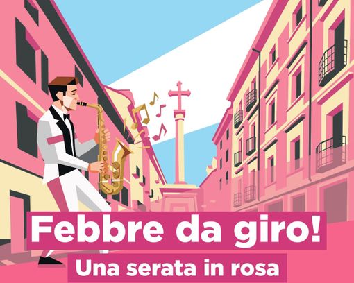Il rosa del Giro d’Italia accende il cuore di Aosta Il rosa del Giro d’Italia accende il cuore di Aosta