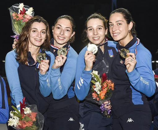 Scherma: Federica Isola con le azzurre vince prova coppa mondo