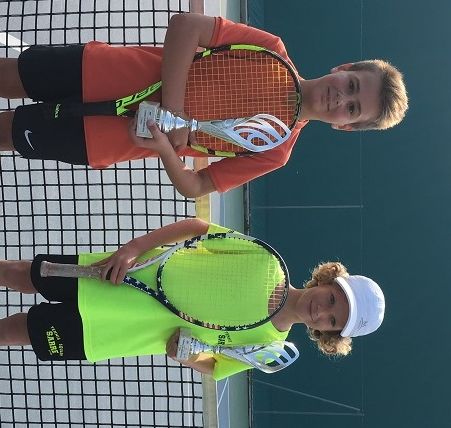 Andrea Nicco (sn.) e Nathan Martinet