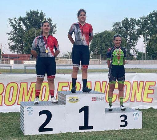 Ciclismo:  Mélanie Bosonin sul podio a San Francesco al Campo (TO)