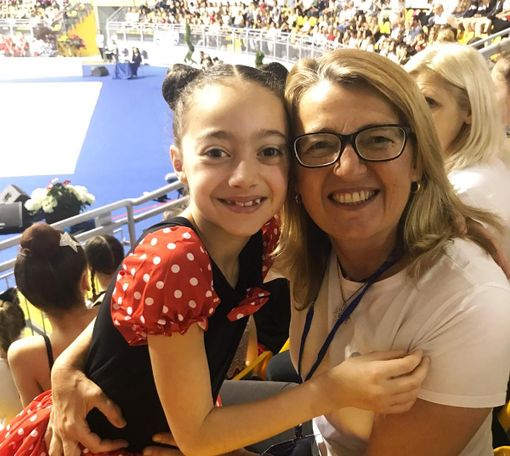 Ginevra Pascarella con la tecnica Elena Bétemps Ginevra Pascarella con la tecnica Elena Bétemps