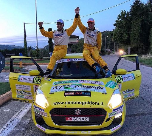 Rally: La Suzuki Sport Hybrid di Simone Goldoni al Rally della Lana