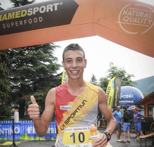 Nadir Maguet vincitore Latemar Mountain Race 2016 (foto organizzazione)