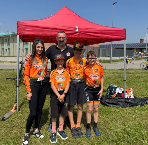 Julien Marchi sul podio a Ferrera Erbognone (PV)