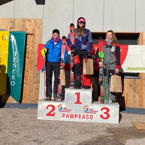 Sci alpino: Pizzinato e Fumagalli sul podio del circuito Fisi a Pampeago