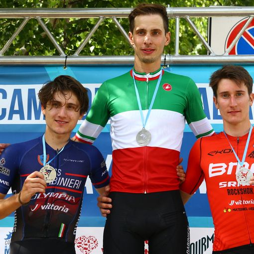 Luca Braidot al centro