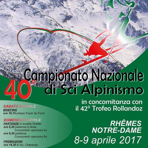 Sci alpinismo: Rhêmes Notre-Dame si prepara per i campionati nazionali Ana