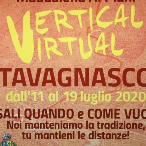 Tavagnasco Virtual Vertical: dall’11 al 19 luglio la Corsa ai Piani mantiene la tradizione nel rispetto delle distanze
