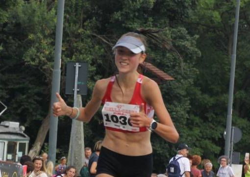 Axelle Vicari vincitrice Biella Oropa foto organizzazione