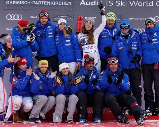 Sci A Garmisch ancora Sofia Goggia, delusione Brignone