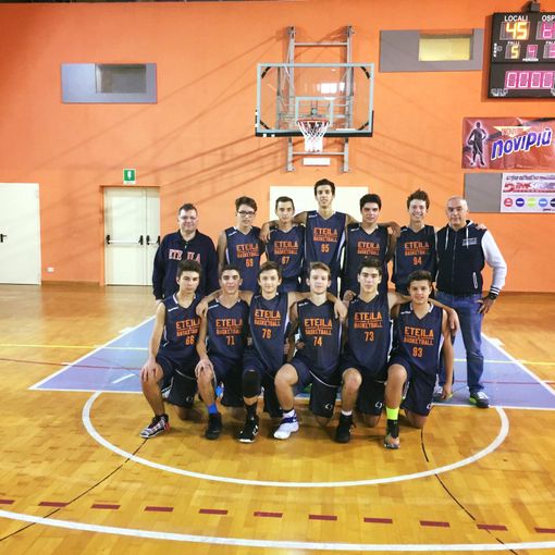 Basket: U16, l'Eteila di Artuso vince sul difficile campo di Vigliano