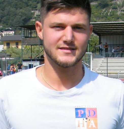 Manuel Talentino autore del decisivo assist per la vittoria del Pdha