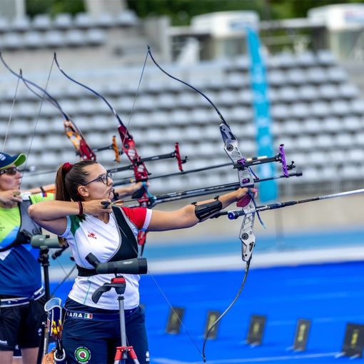 Chiara Rebagliati al tiro