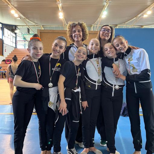 Club des Sports in grande evidenza nelle gare di ginnastica ritmica di Saint-Vincent