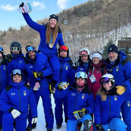 sci alpino: giorgia collomb argento in combinata a gangwon (kor)