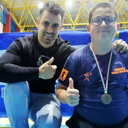 Julien Comé (dx) e Corrado Midolo
