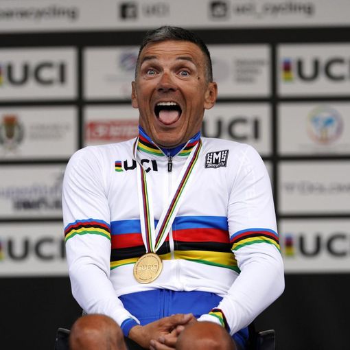 Fabrizio Cornegliani sulle tre ruote paralimpiche. “Sono malato di prestazione”