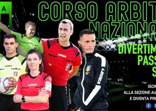 Calcio: Corso arbitri sezione Aia Valle d'Aosta aperte iscrizioni
