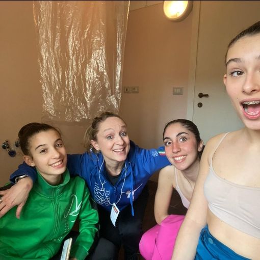 Da sn: Maria, Elena, Martina Antonia e Serena