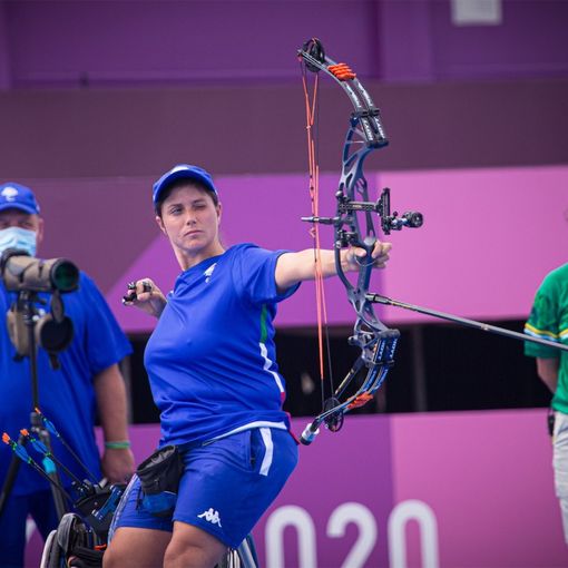 Eleonora Sarti con il coach Stefano Mazzi