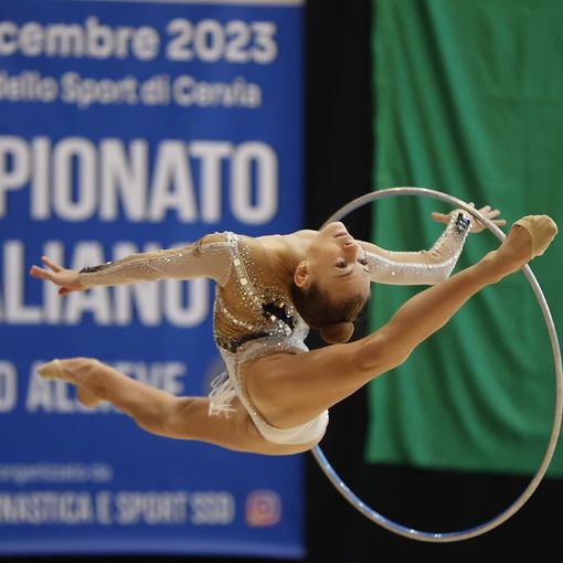 Ginnastica F: Elodie Godioz vince per la 2° volta il titolo Italiano al Campionato Nazionale Allieve Gold