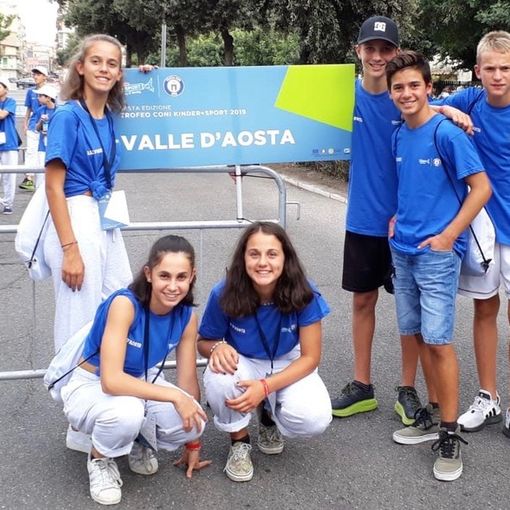 Atletica: Buoni risultati e bella esprienza dei ragazzi valdostani al Trofeo Coni 2019