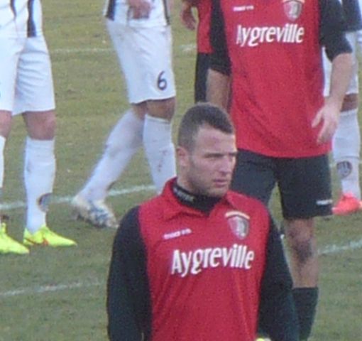 Daminao FUrfori, autore del gol della bandiera dell'Aygreville