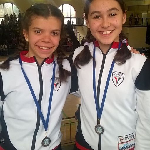 Le Juniores Sara Delmonte e Giorgia Frediani